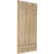 Ekena Millwork Americraft 6-Board, 2 Batten Exterior Real Wood Spaced Board-n-Batten Shutters, ARW101SB623X82UNH, PR ARW101SB623X82UNH - alternate 7